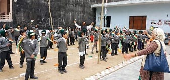 ||26 January 2017  ||On the Republic Day, the school unfurled the tricolors and celebrated the day with various activities.