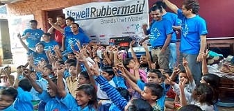 ||28 October 2014||Newell Rubbermaid celebrated its `Annual Day of Giving’ with the children of SOUL Gokul Vidyapeeth with many activities.