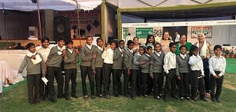 || 27 February 2016 ||Some of the children of SOUL Gokul Vidyapeeth on a visit to Noida Flower Show.